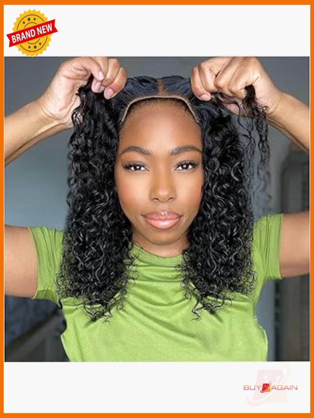 200% Density Deep Wave Bob Wig Human Hair Glueless Wear Go HD Lace Closure Pre